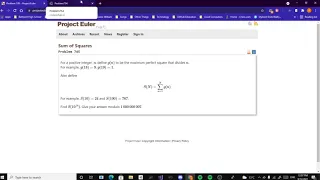 Project Euler Problem 745 non-efficient Algorithm
