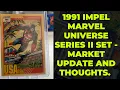 1991 Impel Marvel Universe Series II set - Market update and thoughts