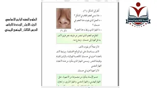 العلوم الصف الرابع الاساسي الجزء١ الوحدة١ الدرس٣ المنهج اليمني 