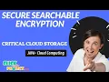 JAVA Cloud Computing Project Secure Searchable Encryption Framework for Privacy ClickMyProject