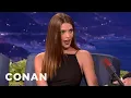 Ashley Greene Olivia Wilde Is A Good Kisser CONAN on TBS