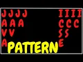 String pattern 4 ICSE X class 10 Semester 2 computer applications Pattern - 4