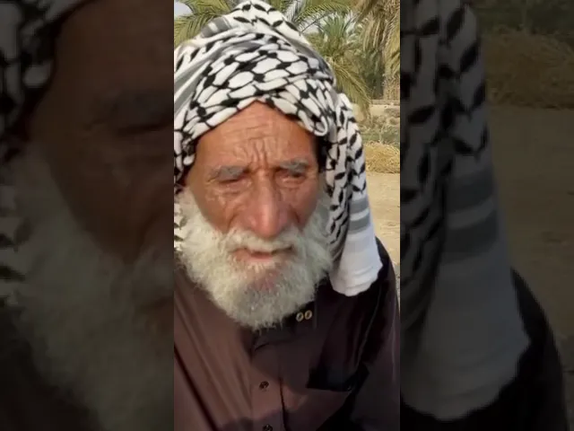 ⁣شوف الحجي شيسمي الزوار