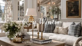 Elegant Winter Home Makeover Aesthetic Interiors Cozy Design