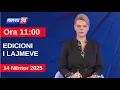 Lagu 14 nëntor 2025 Edicioni i Lajmeve në News24 në studio Nisida Tufa (Ora 11:00)