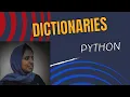 Python Tutorial For Beginners Dictionaries