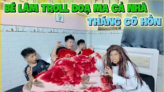 VLOG | Bé Lâm Troll Doạ Ma Cả Nhà Lúc 12 Giờ Đêm, Xem Cười 1000 Lần !