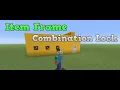 Item Frame Combination Lock - Redstone Tutorial