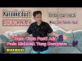 Karaoke duet RENUNGKANLAH | M. MASHABI | Nada Cewek  @karaokerumahanS 