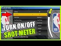How to Turn OFF Shot Meter in NBA 2K22 ALL PLATFORMS