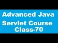 70 Understanding flow of execution related to both init methods Scenario 2 Adv java Servlet Progra