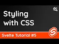 Adding Styles CSS - Svelte Tutorial