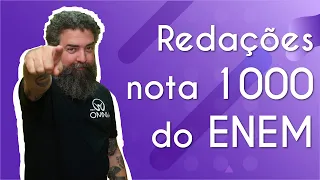 Análise de redações nota 1000 do Enem 2021 - Brasil Escola