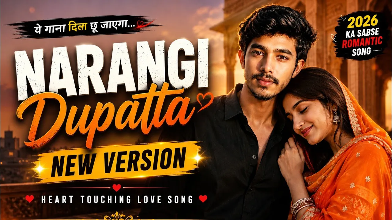 Narangi Dupatta (New Version) 🧡 | Romantic Love Song 2026 | Hindi Romantic Song | Official Music