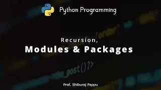 How to make Modules Packages in Python Programming for Beginners - Eng Hindi