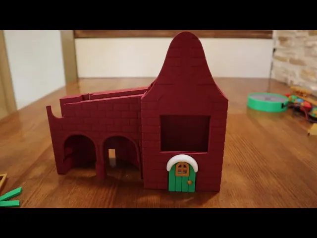 Santa's Toy Factory with Elf (Motorized conveyors) video thumbnail