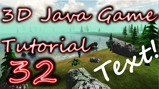OpenGL 3D Game Tutorial 32 Font Rendering