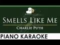 Download Lagu Charlie Puth - Smells Like Me - LOWER Key (Piano Karaoke Instrumental)