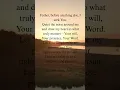 Seek God First - A Short Prayer from Matthew 6 33