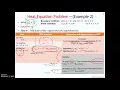 Week 13 Partial Differential Equation Part 4 Solving Particular Solution of 1D Heat Equation Example