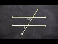 Finding the Value of an Angle Using Corresponding Angles