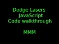 Code tutorial - Dodge Lasers JavaScript game walkthrough