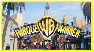 نهار واعر في Parque Warner من افضل ملاهي مدريد Madrid 