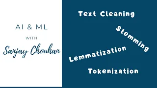 NLP - 01 Text Pre-processing Cleaning Normalization and Tokenization