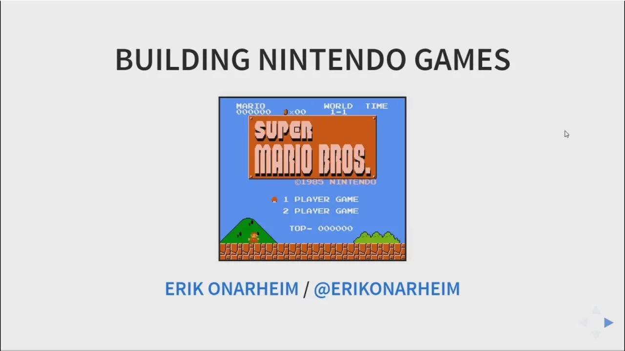 Building Nintendo (NES) Games in 6502