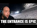 First Time Seeing American Football Atmosphere - Penn State vs Michigan 2019 White Out Entrance