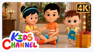 Raksha Bandhan Song, ரக்ஷா பந்தன், Tamil Rhymes for Babies, Rakhi Kids Videos