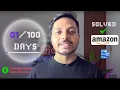 Day 1 Solving Amazon SQL Interview Questions 100 Days Challenge