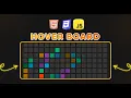 Create a HOVER BOARD Using HTML CSS JavaScript Adel Gabr