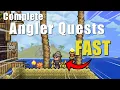 How to do Angler Quests Quickly in Terraria