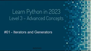 Learn Python in Arabic Iterator and Generator