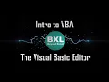 Intro to VBA the VBE Visual Basic Editor