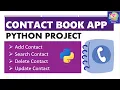 Contact Book Project in Python for Beginners