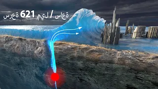 كيف تتشكل أمواج تسونامي العملاقة 