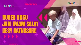Setelah Mualaf, Ruben Onsu Jadi Imam Salat Desy Ratnasari