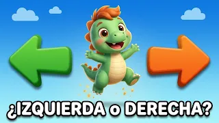 Izquierda y Derecha jugando con Dinky🦕 | Aprende Jugando