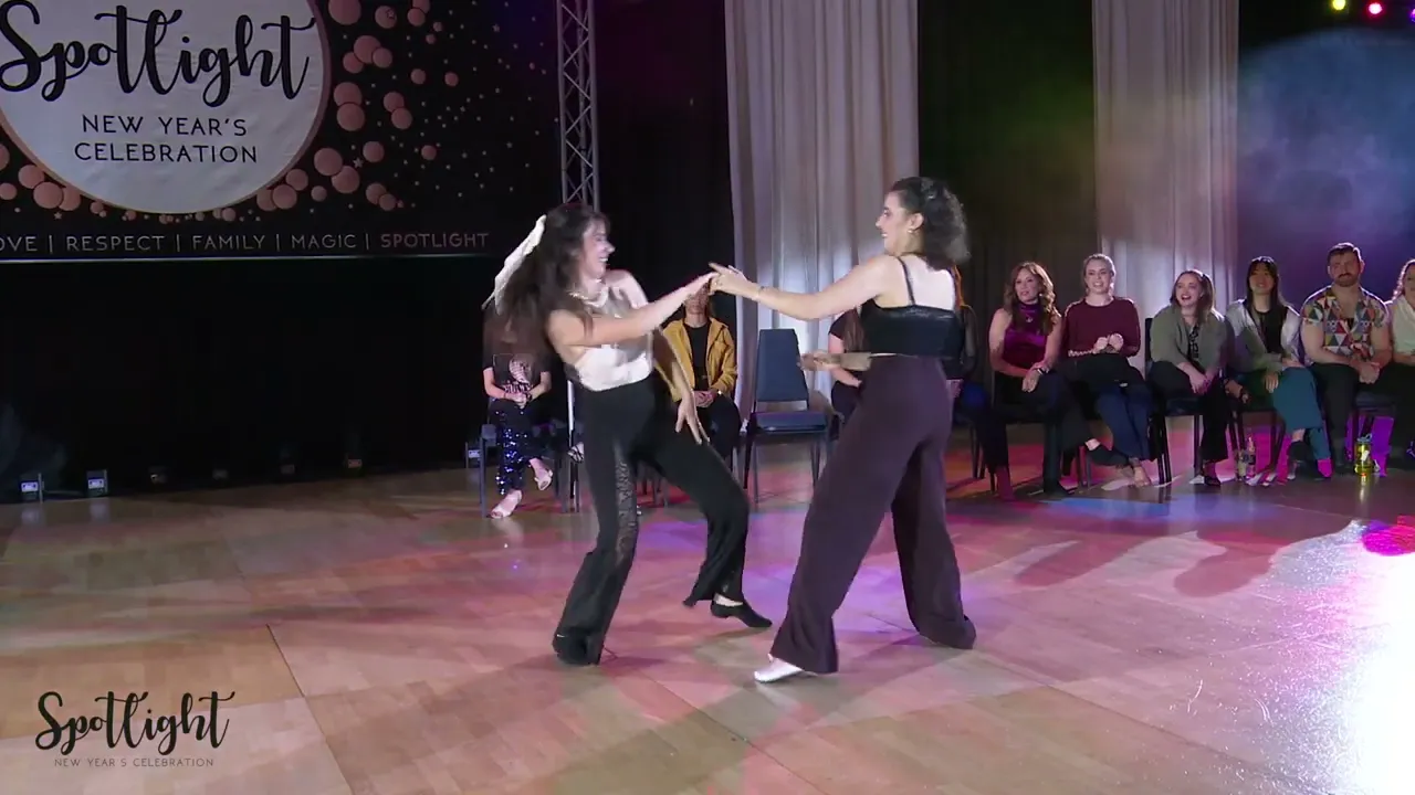 Spotlight New Year's Celebration 2023 Novice Jack & Jill - Emma Ialeggio & Alma Bajramović