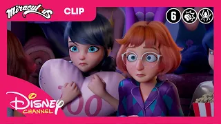 Miraculous | Le Chaos de La Soirée Pyjama de Marinette | Clip ! | Disney Channel Belgique
