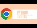 PYTHON TURTLE GOOGLE CHROME LOGO