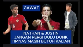 Download NATHAN \u0026 JUSTIN HUBNER JANGAN PERGI DULU DONK..TIMNAS MASIH BUTUH BANGET KALIAN.. MP3