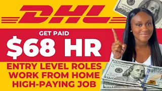 MAKE 2 DHL REMOTE JOBS ENTRY LEVEL REMOTE JOBS