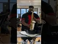 Lagu Godwin Louis playing his Artist Edition Alto Saxophone! In New York City Sax Shop!