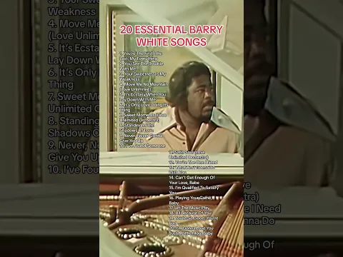 Download MP3 Barry White essential tracks! What songs would you add to the list? #rnb #soul #barrywhite