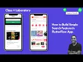 How to Build Simple Search Feature in FlutterFlow App