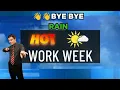 Mostly dry work week ahead
