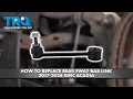 How to Replace Rear Sway Bar Links 2017-2024 GMC Acadia